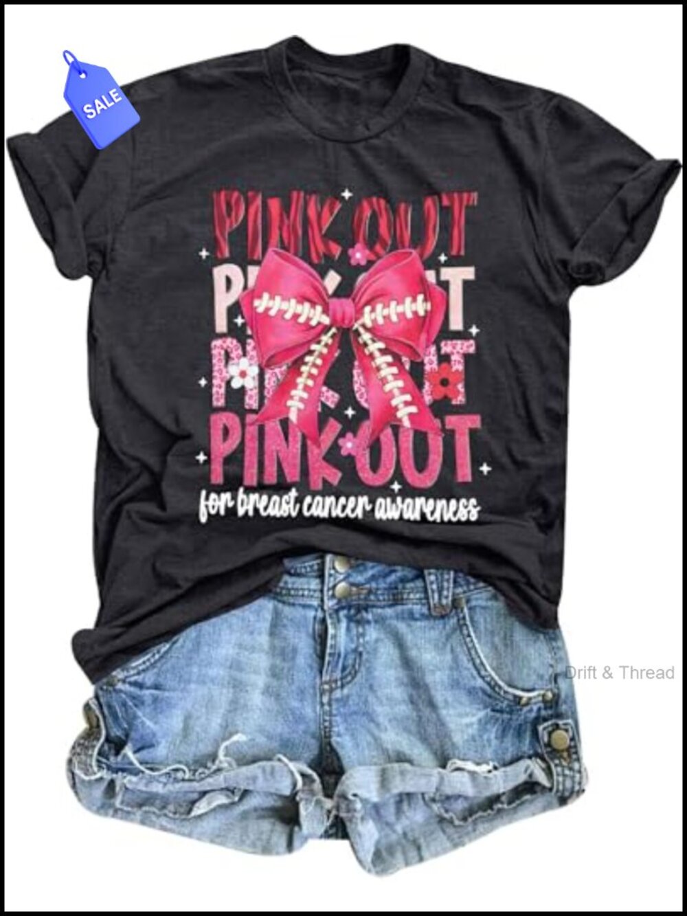 Cancer Awareness T-Shirt Crew Neck Short Sleeve Regular Fit